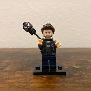 1pc Custom Eddie‎ Brock Venom Building Block Minifigures Toys Marvel Comics